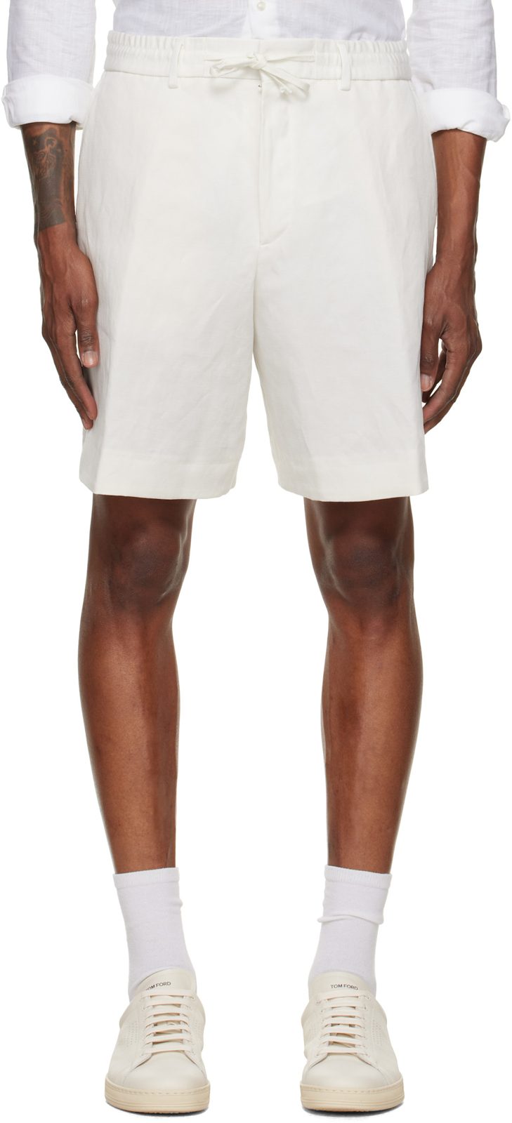 오프화이트 Drawstring Shorts 262085M193000
