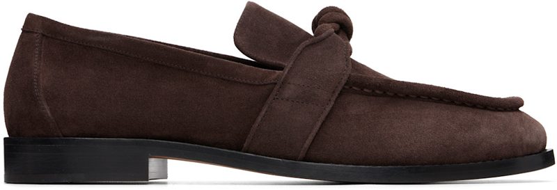 Brown Astaire Loafers 252798M231005