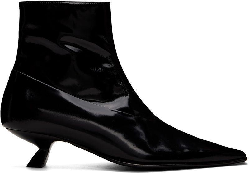 Marni Black Leather Boots 262379F113000