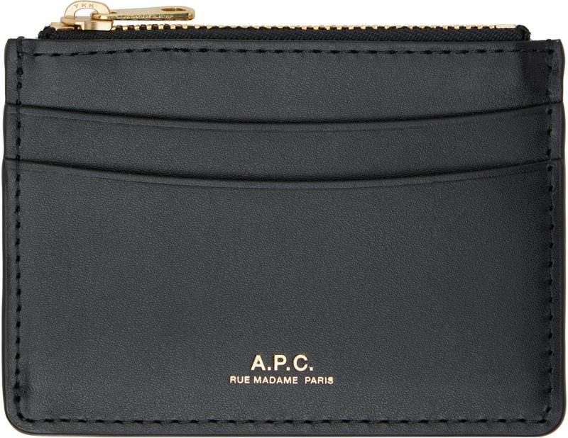 Black Paris Card Holder 262252F037006