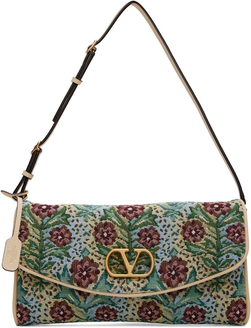Garavani Blue Devain Small Shoulder Bag 262807F048017