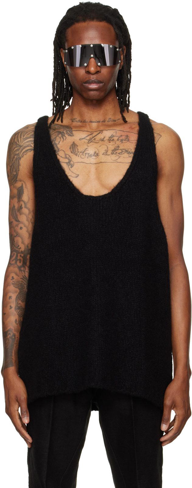 Black Tower Pony Tank Top 262232M214001