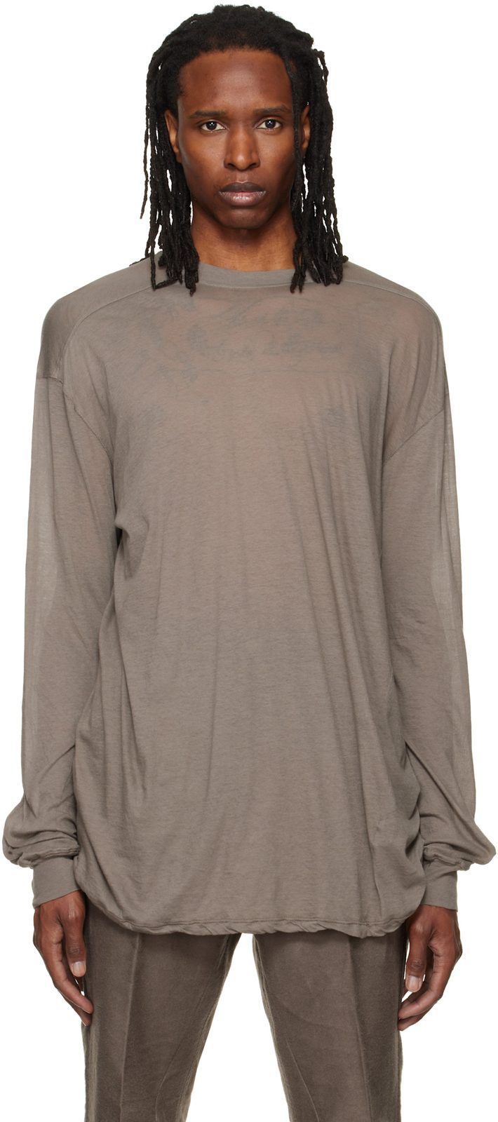Gray Tower Rick S Jumbo L/S T-shirt 262232M213079