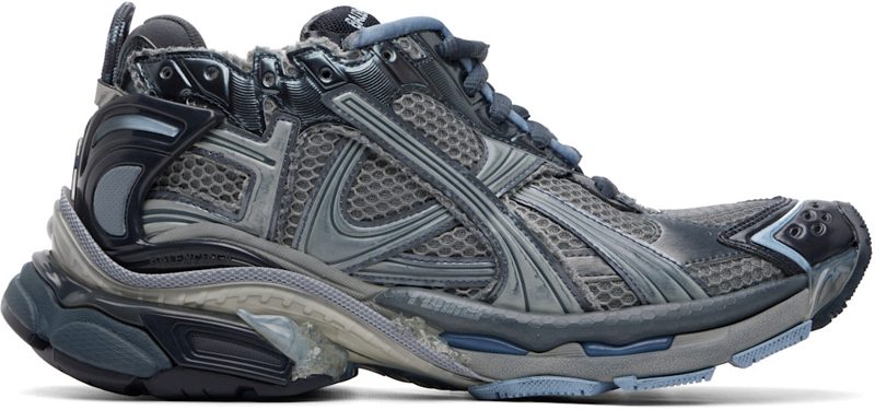 Gray Runner Sneakers 261342M237003