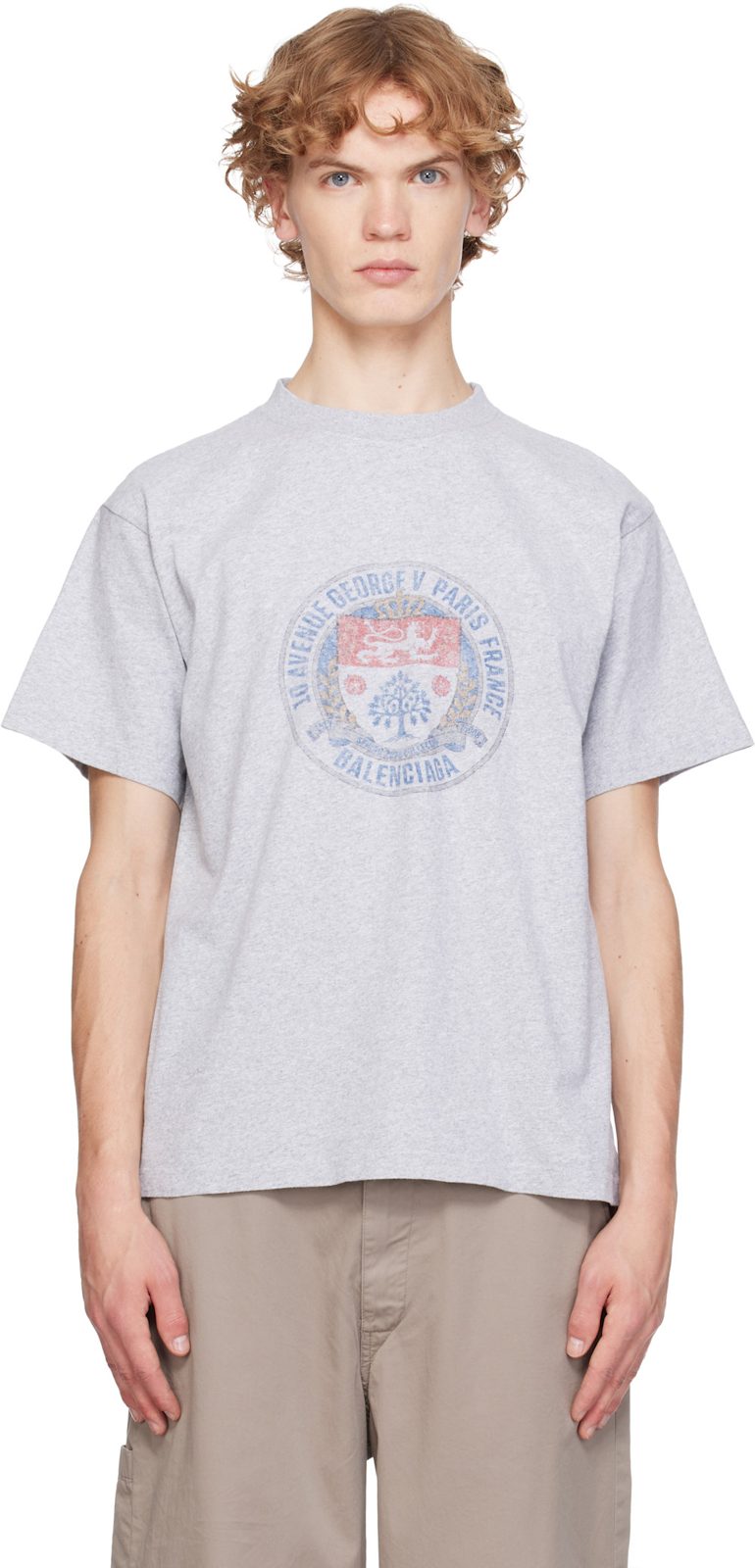 Gray Standard T-shirt 261342M213005