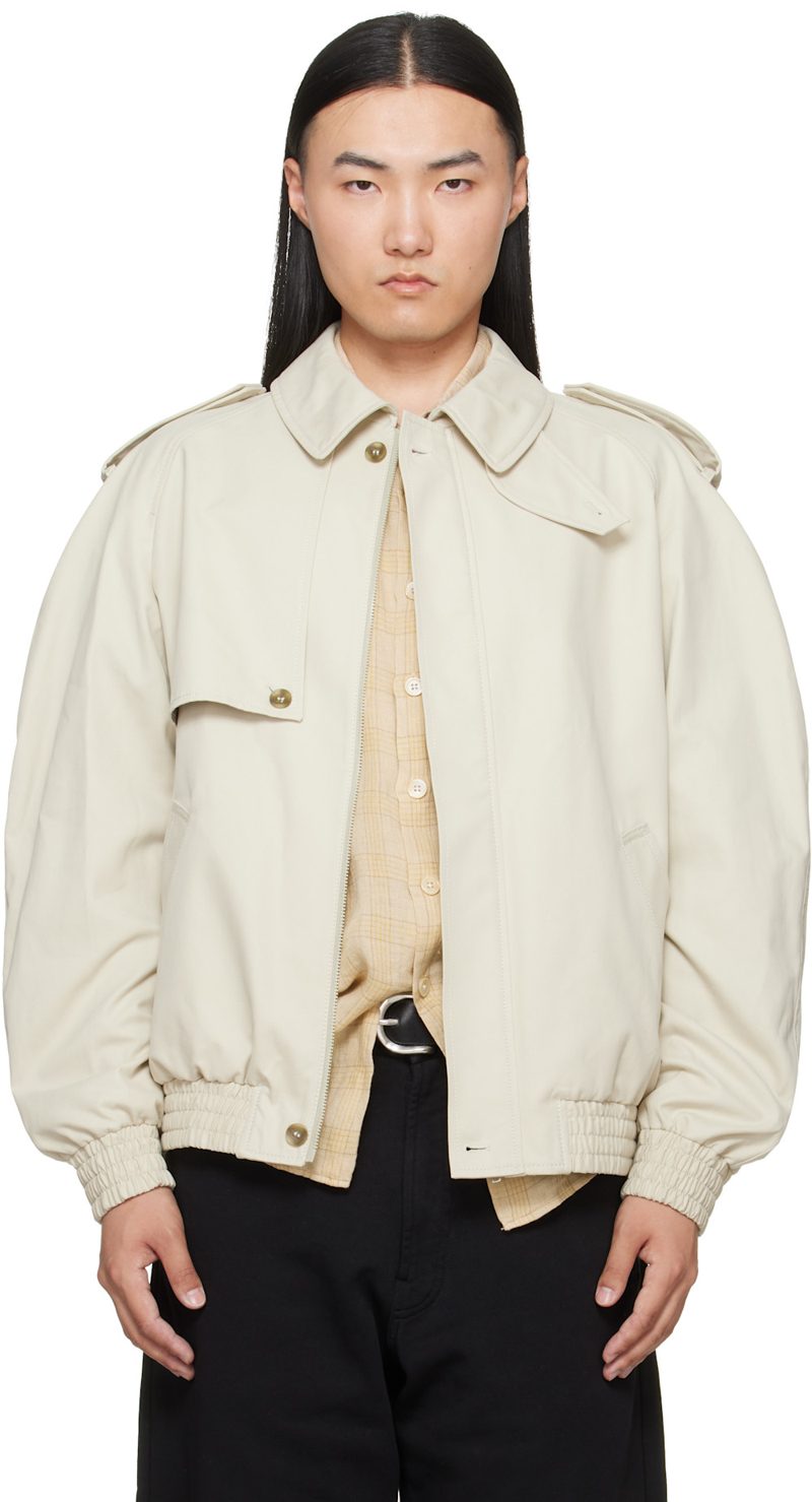 오프화이트 Cotton Twill Jacket 262188M180001