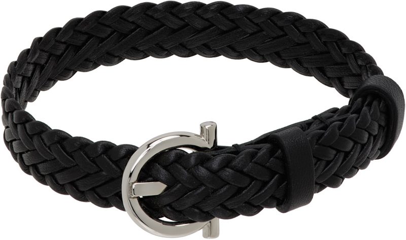 Braided Leather Bracelet 262270M142006
