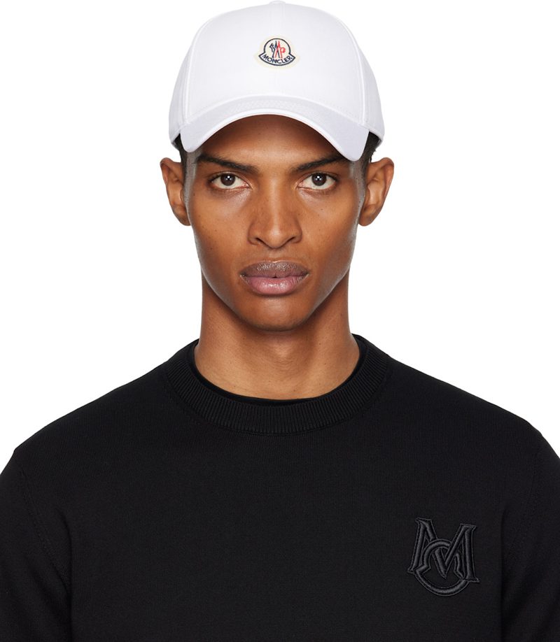 White Archivio Baseball Cap 252111M139008