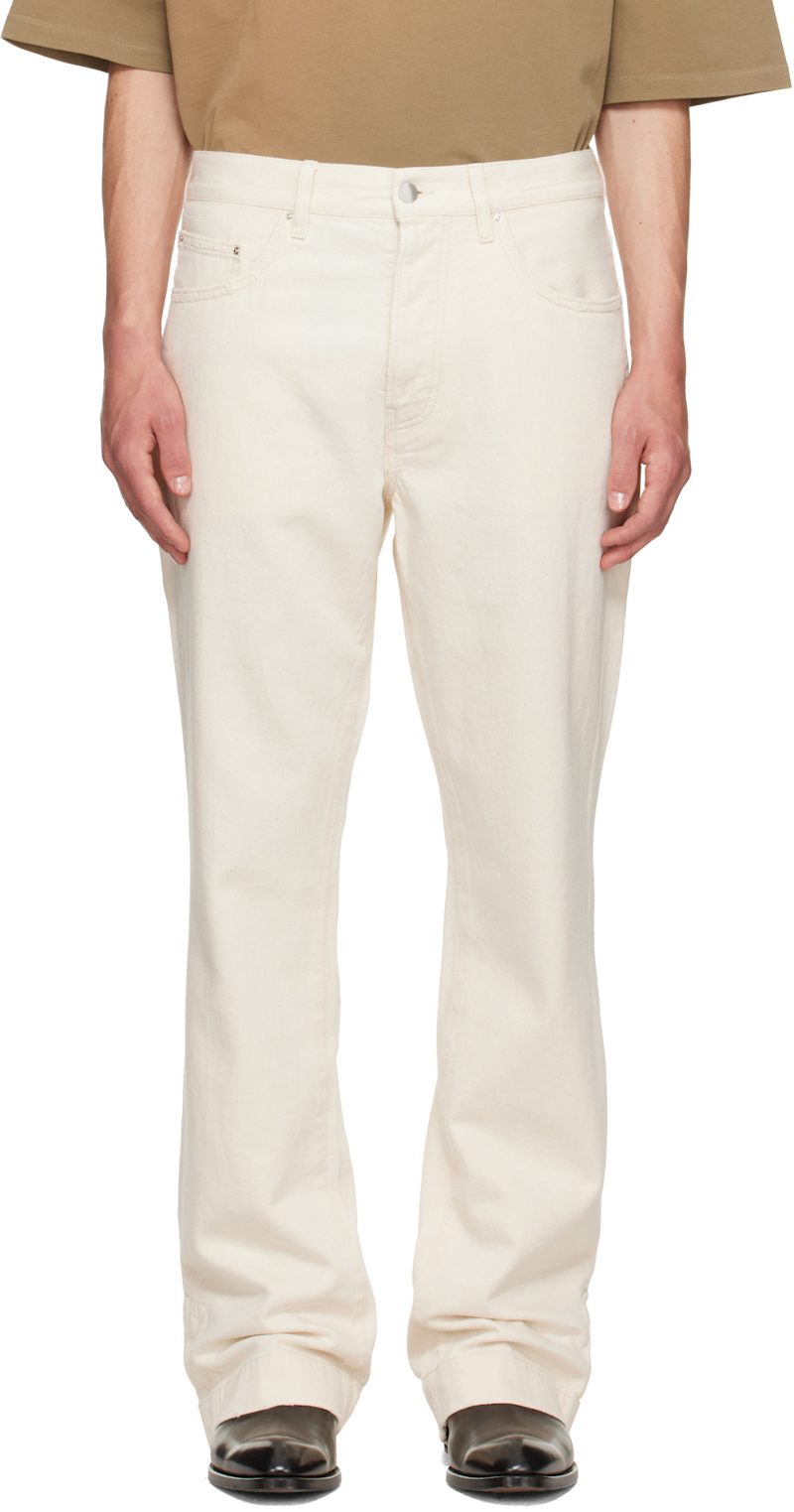 오프화이트 Straight Flare Jeans 262886M186020