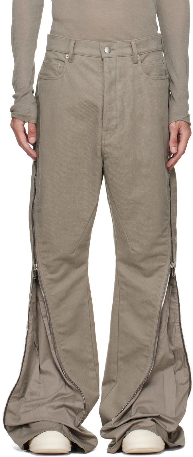 Gray Tower Bolan Banana Trousers 262232M191019
