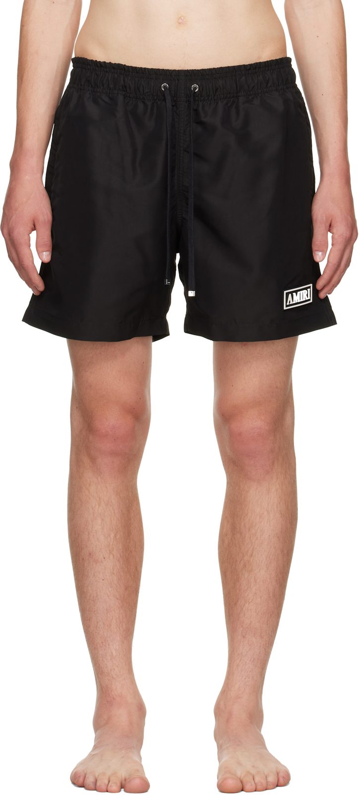 Black [아미리] Patch Swim Shorts 262886M208003