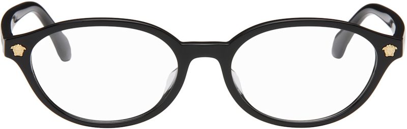 Black Oval Glasses 262404F004000