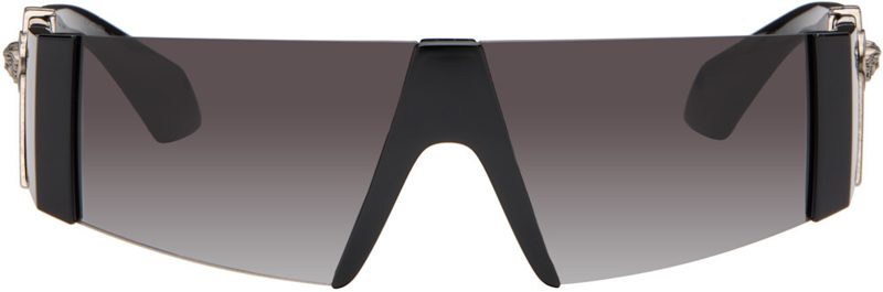 Black Edge Mask Sunglasses 262404F005000
