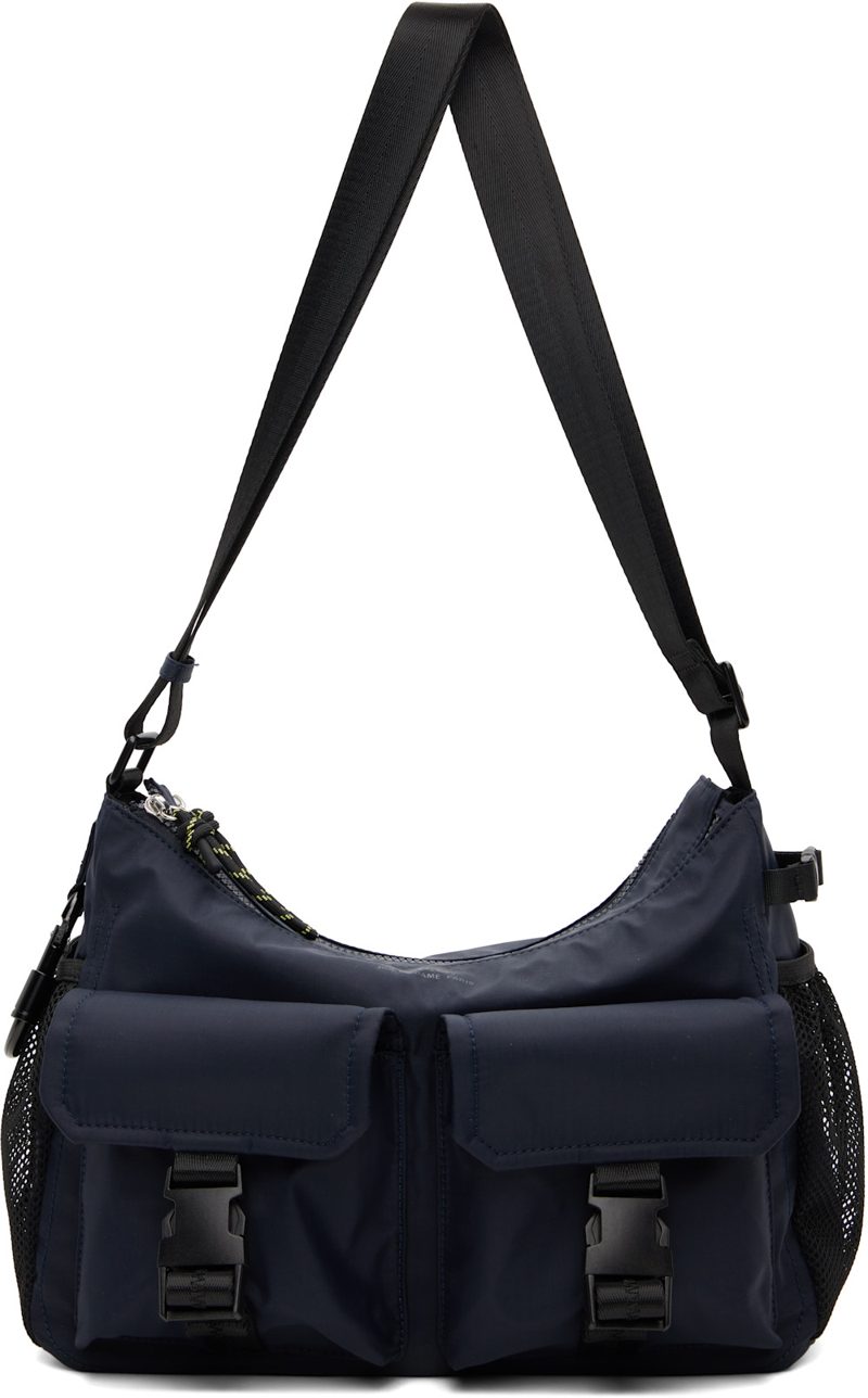 Navy & Black Trek Bag 262252M170021