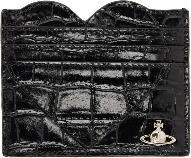 Black Heart Card Holder 262314F037030