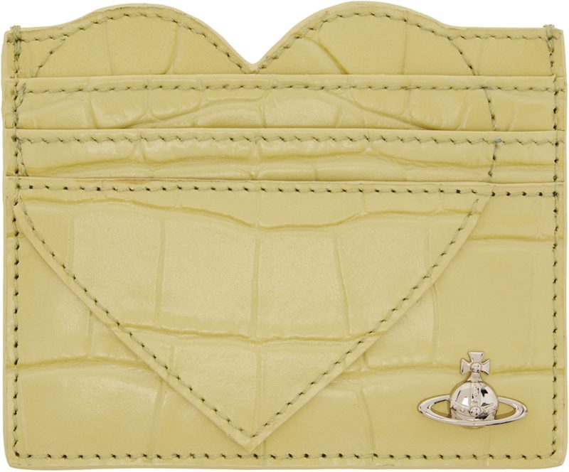 Green Heart Card Holder 262314F037004