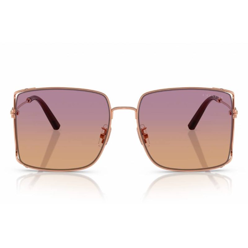Coach Sunset Peach Gradient Square Ladies Sunglasses HC7174D 933178 59