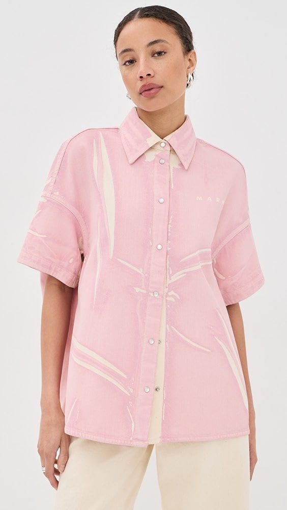Marni Button Down Shirt_Pink Gummy