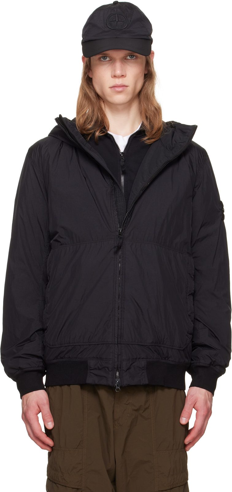 Black 4100110 Crinkle Reps NY Jacket 262828M180021
