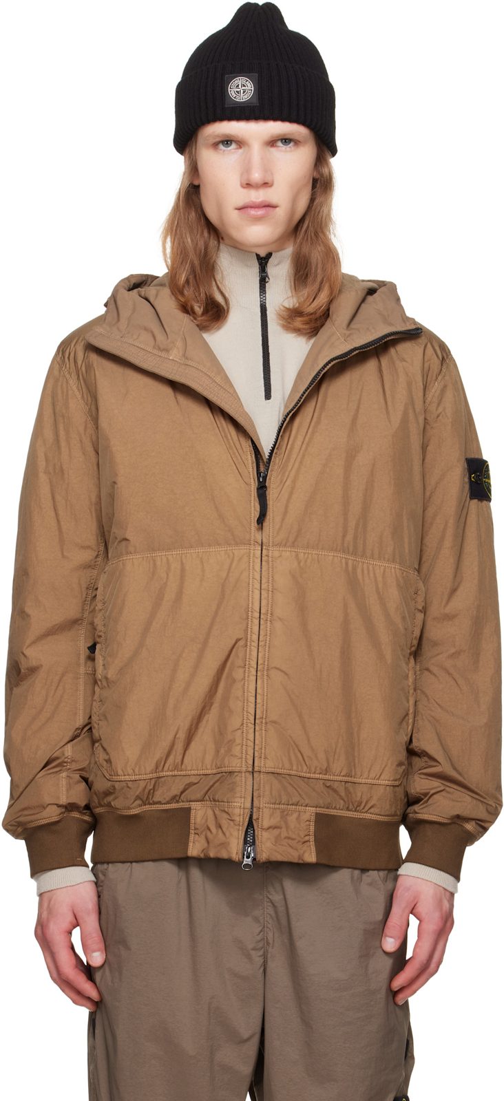 Khaki 4100110 Crinkle Reps NY Jacket 262828M180020
