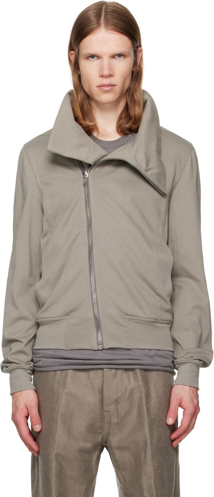 Gray Tower Bauhaus Jogger Jacket 262232M202028