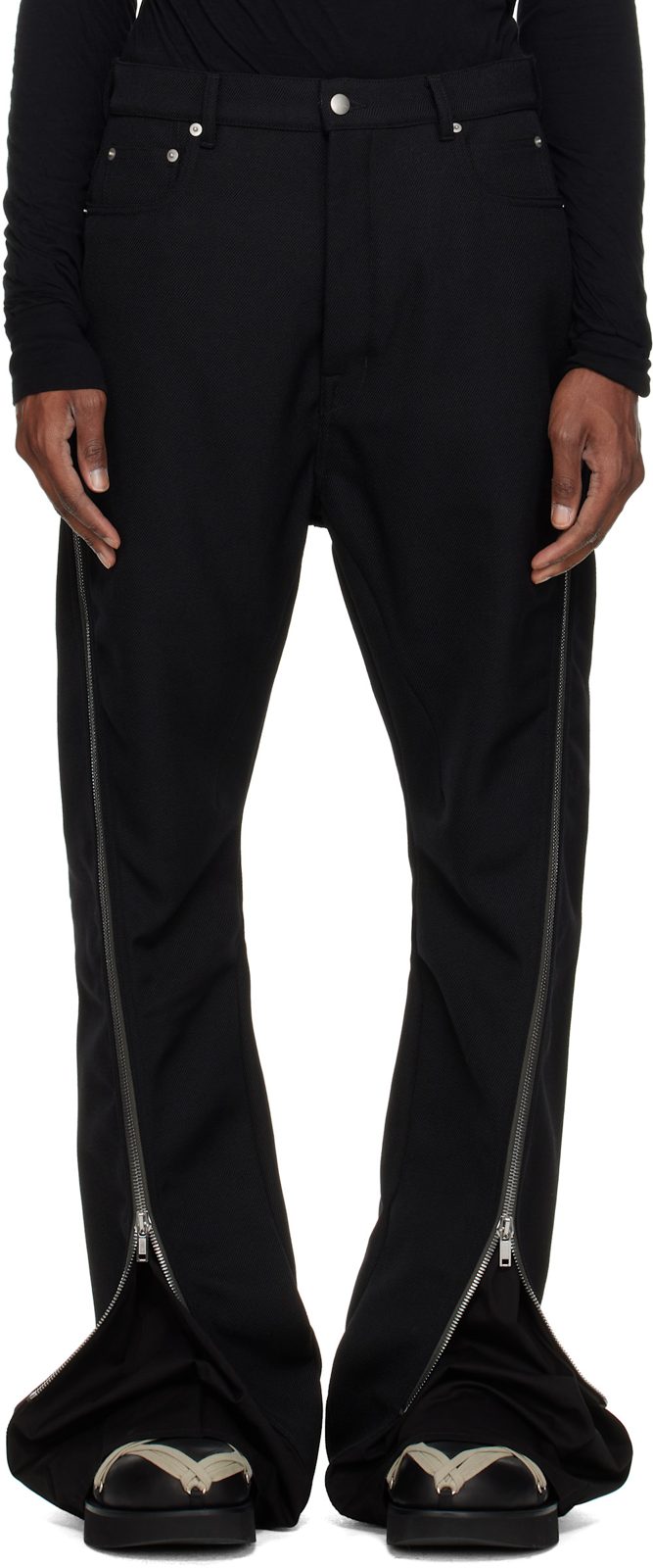 Black Tower Bolan Banana Trousers 262232M191018