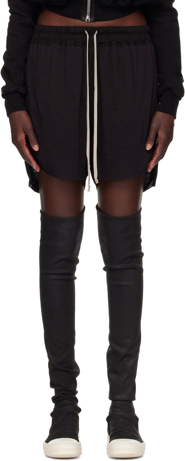 Black Tower Boxers Shorts 262232F088004