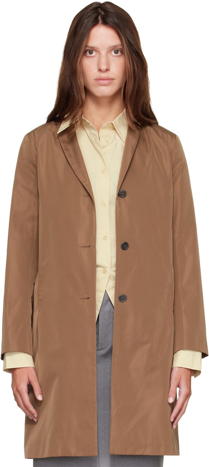 Tan Radzimir Coat 262249F059003