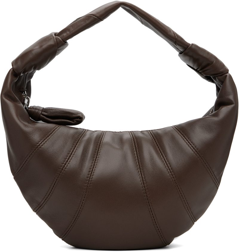 Brown Mini Fortune Croissant Bag 262646F048004