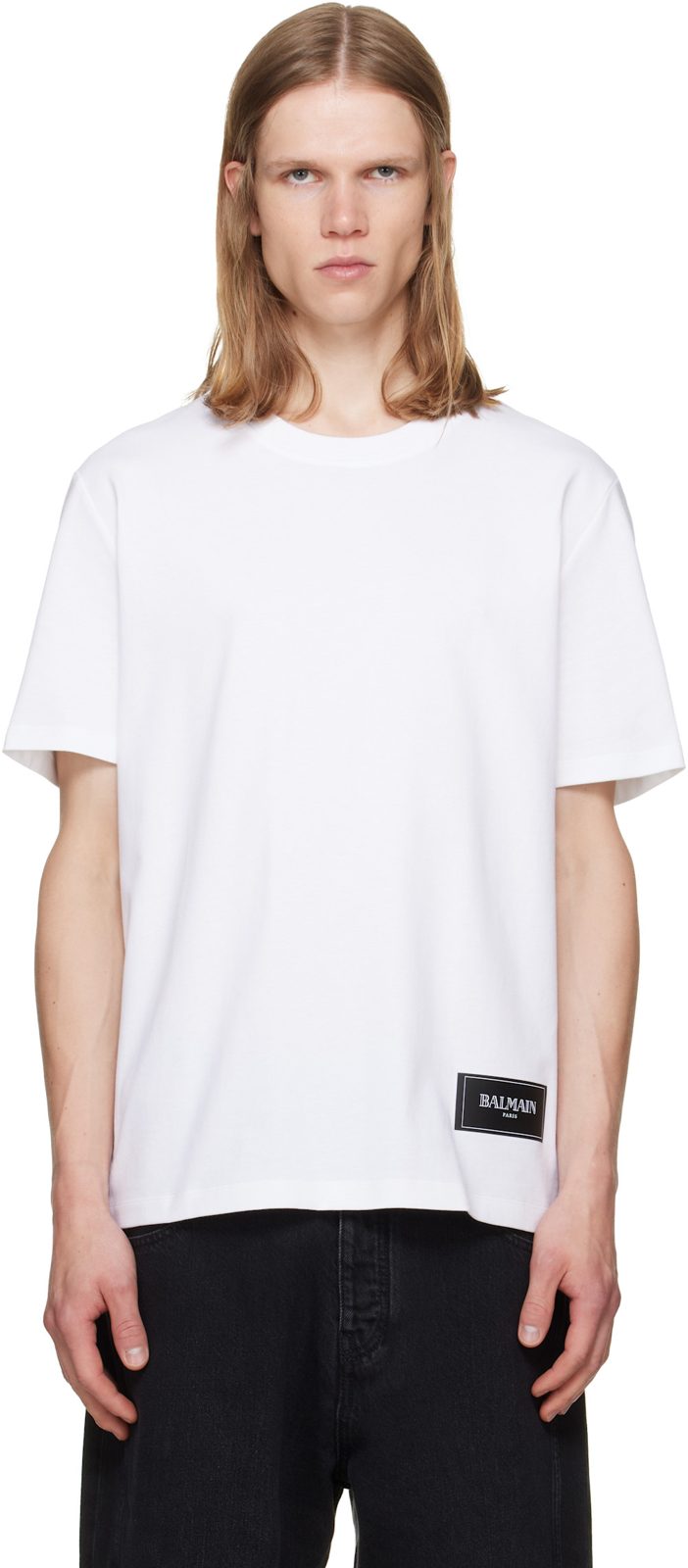 Two-Pack Black & White [발망] Vintage T-shirts 262251M213014