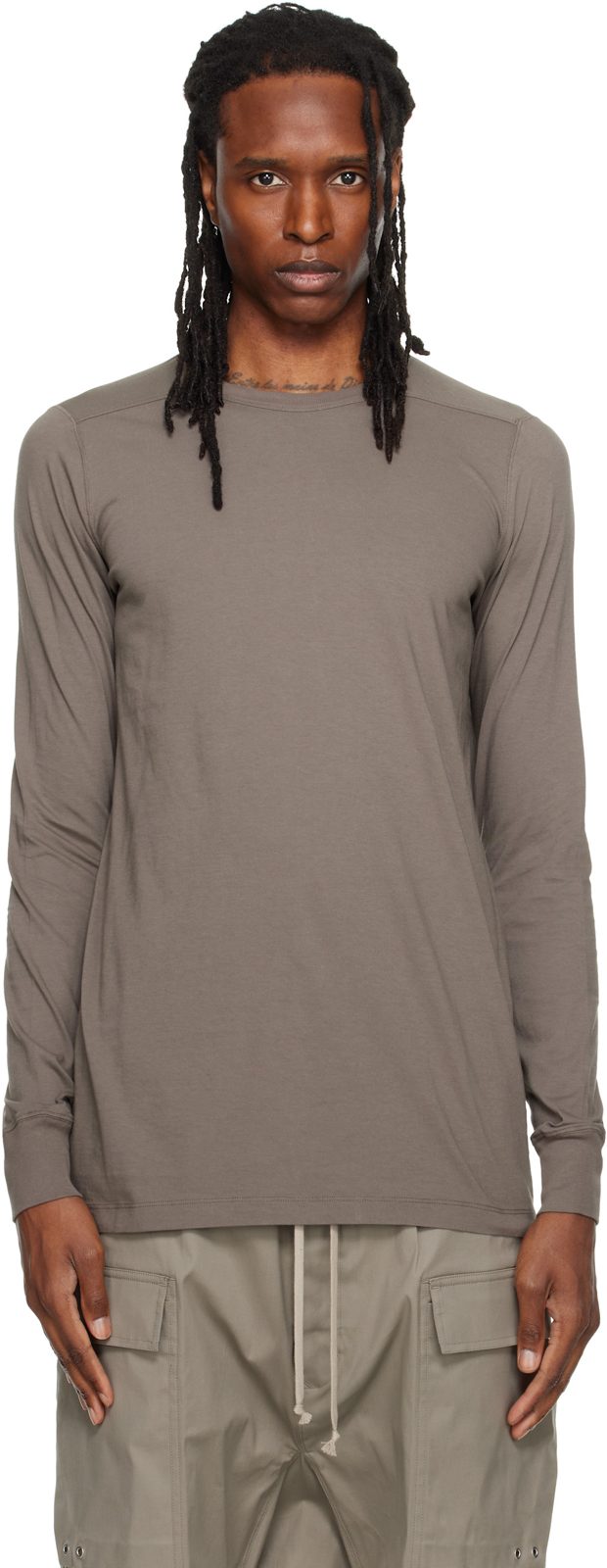 Gray Tower Level LS T-shirt 262232M213033