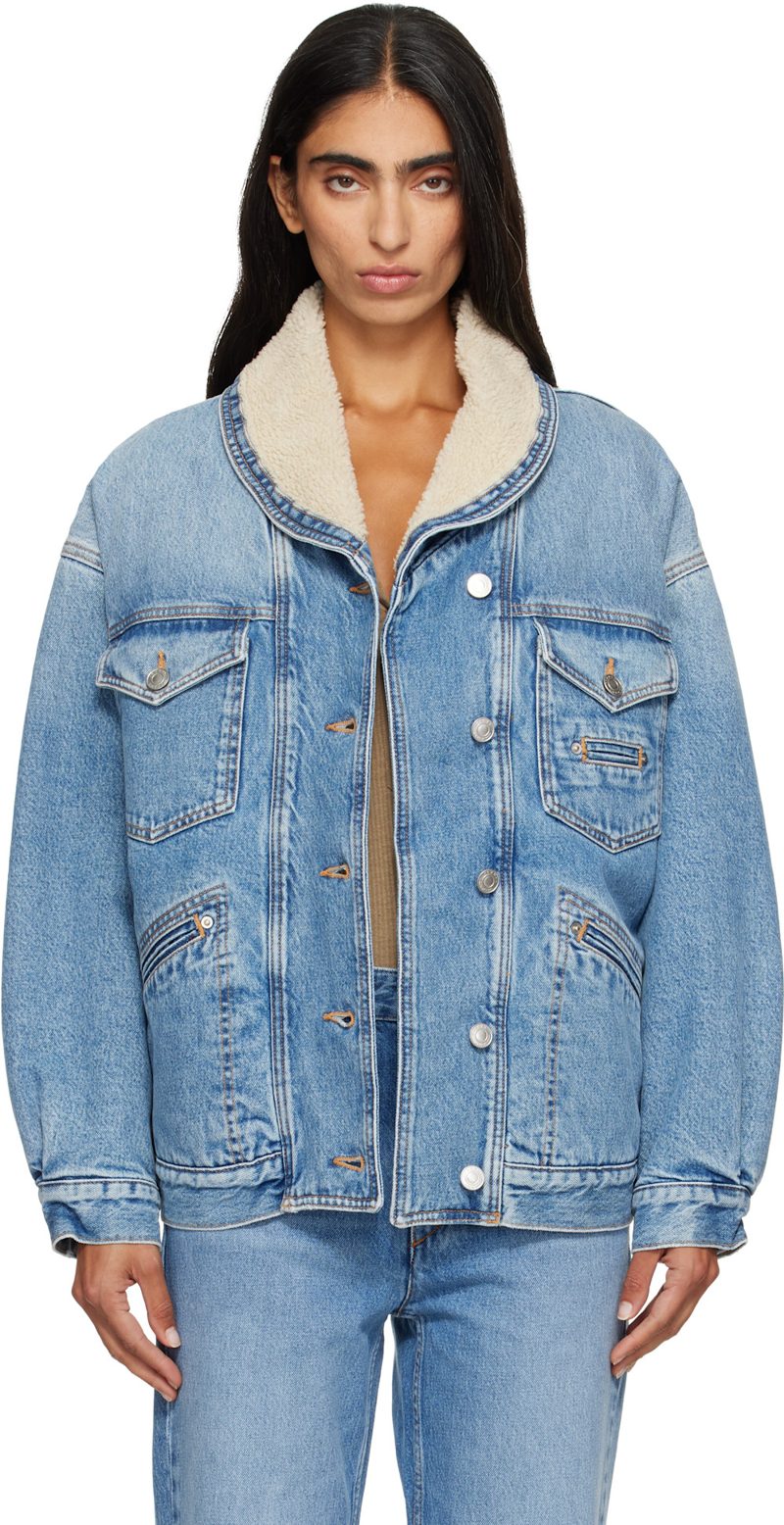 Blue Pimia Denim Jacket 262600F069014