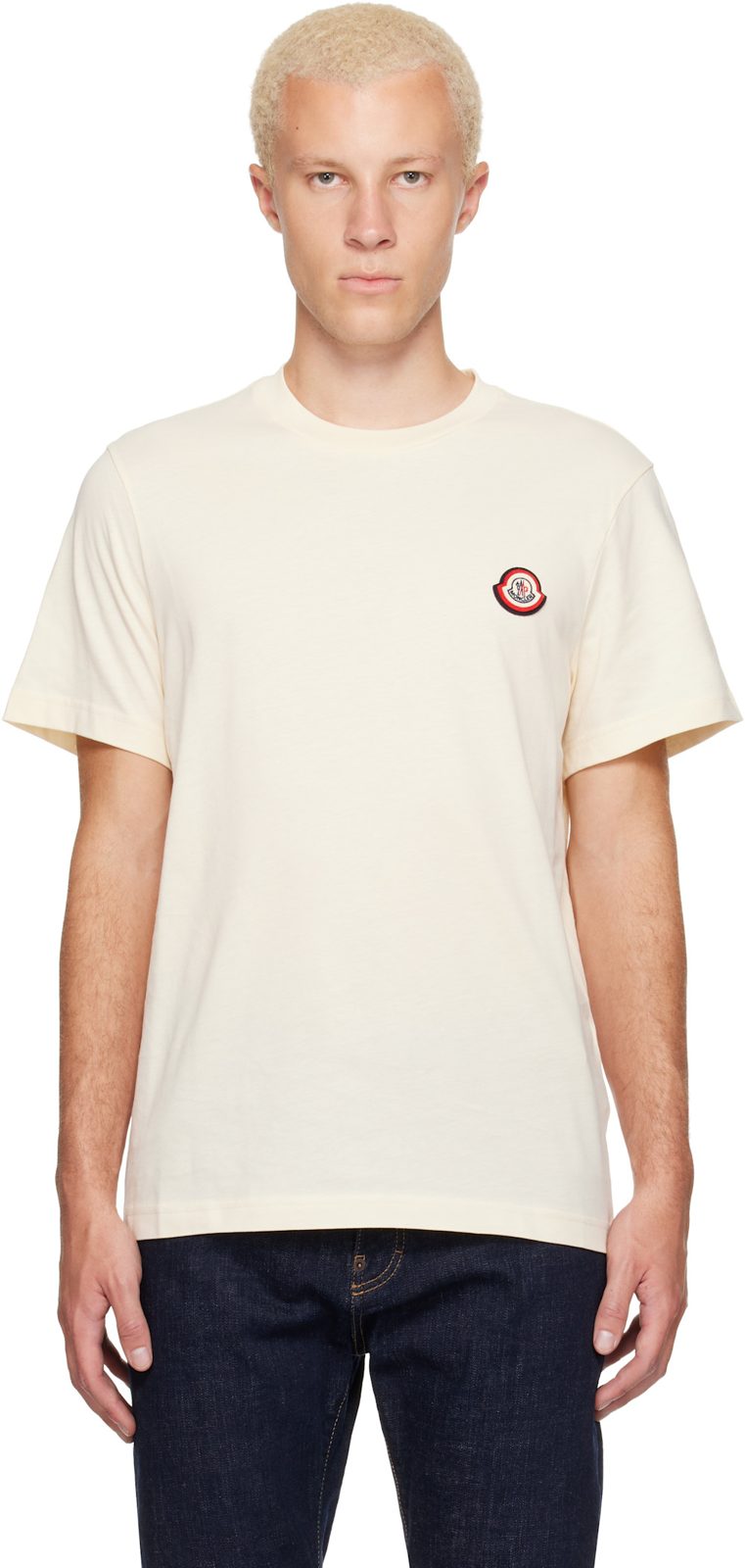 오프화이트 Logo Cotton Jersey T-shirt 262111M213024