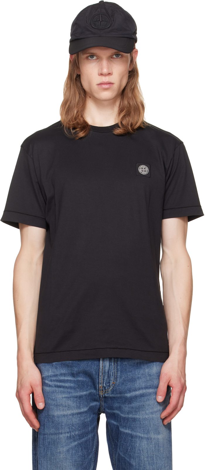 Black 2100027 60/2 Cotton Jersey T-shirt 262828M213015