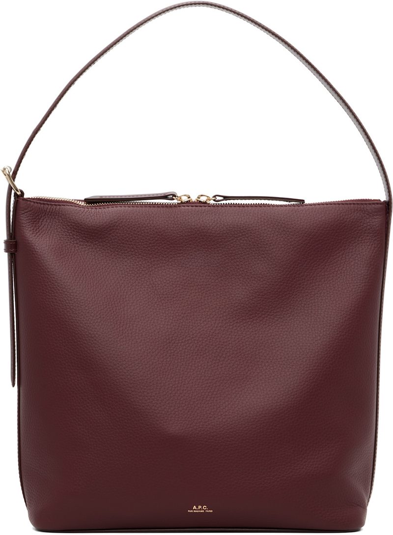 Burgundy Vera Shoulder Bag 262252F048043