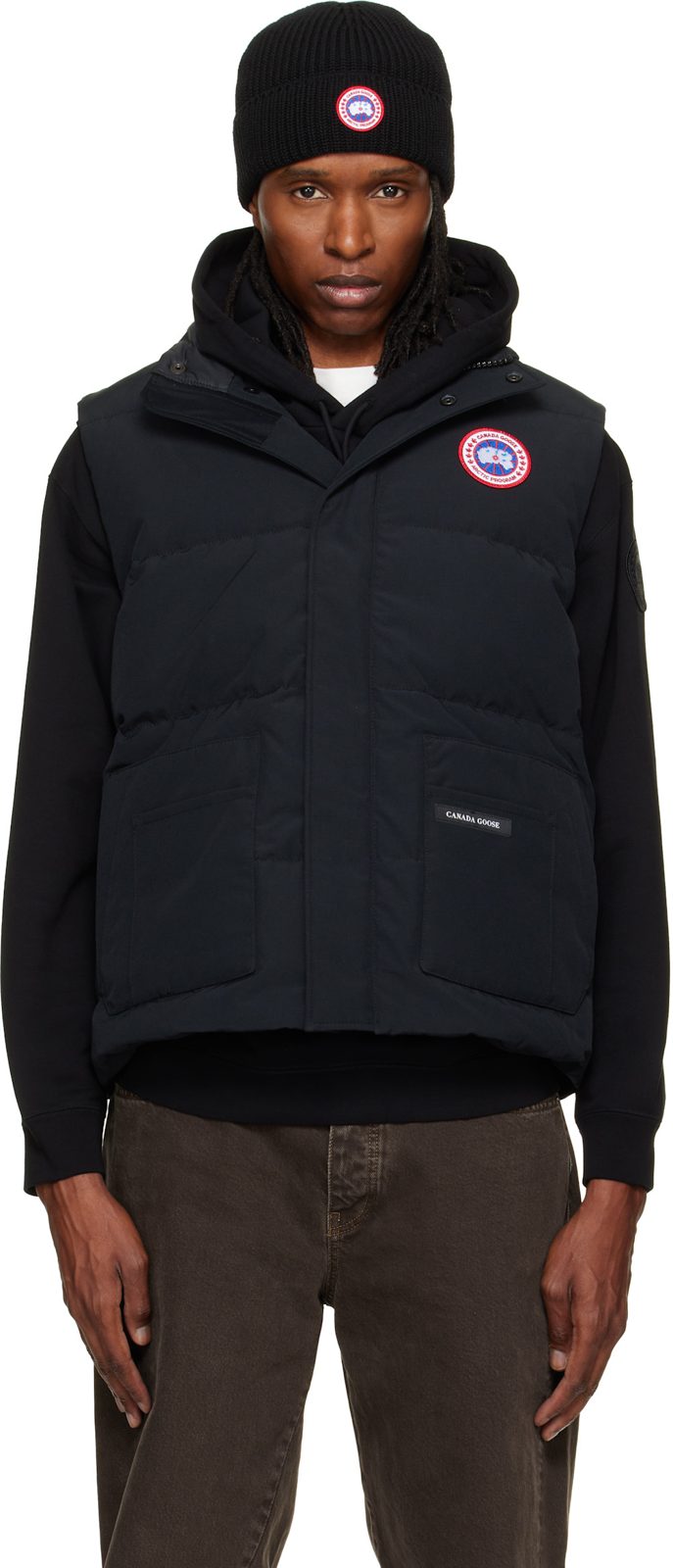 Black Legacy Freestyle Down Vest 262014M178004
