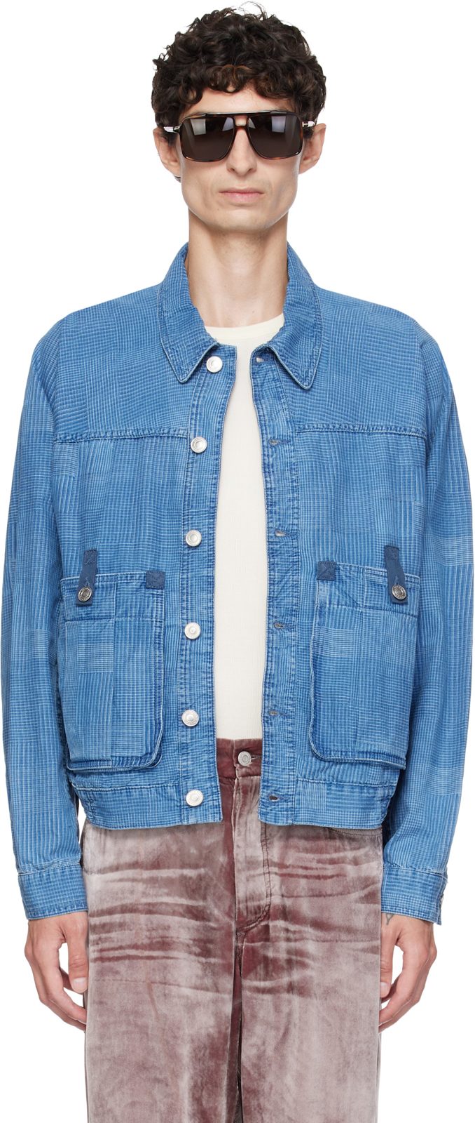 Blue Darlane Denim Jacket 262600M177001