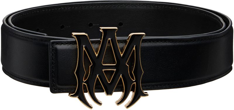 Black MA Core Logo Belt 262886M131001