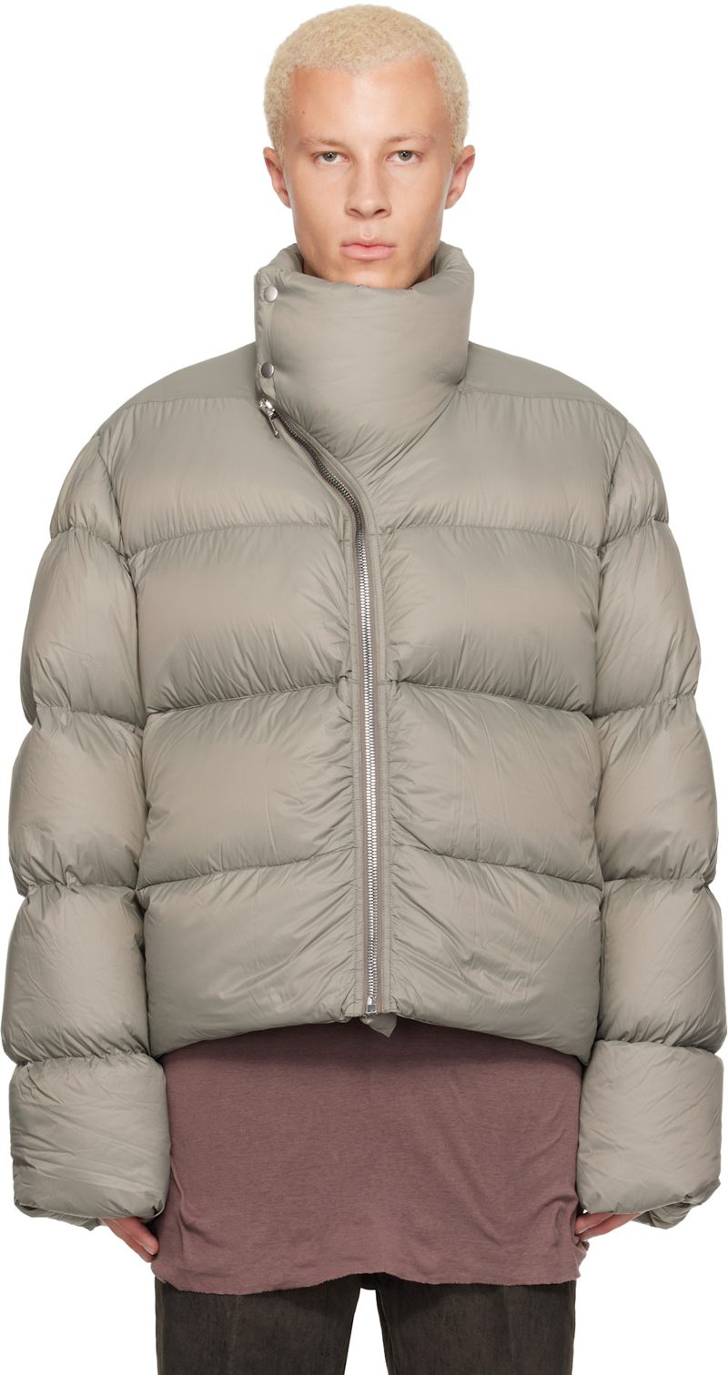 Gray Tower Turtle Down Jacket 262232M178006