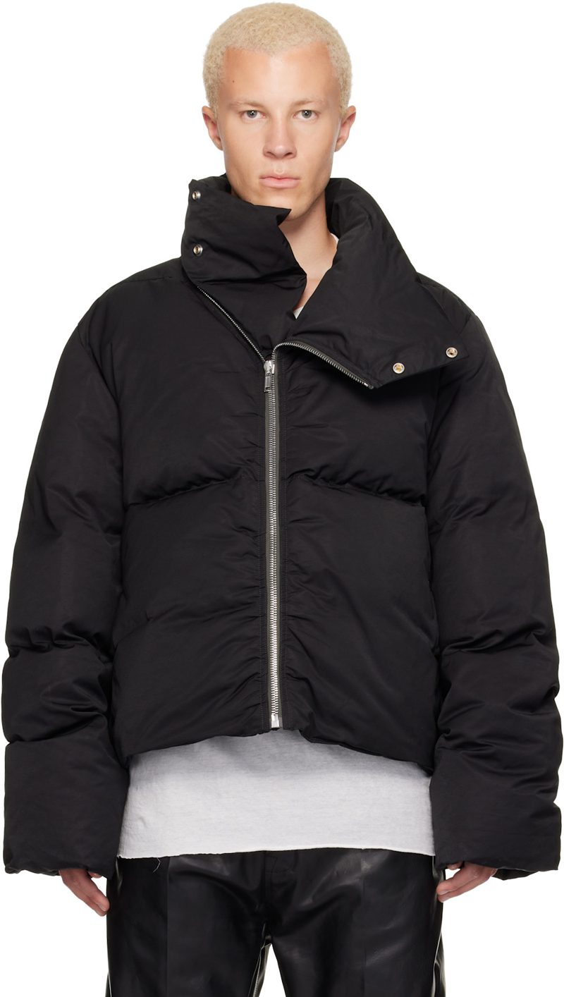 Black Tower Turtle Down Jacket 262232M178009