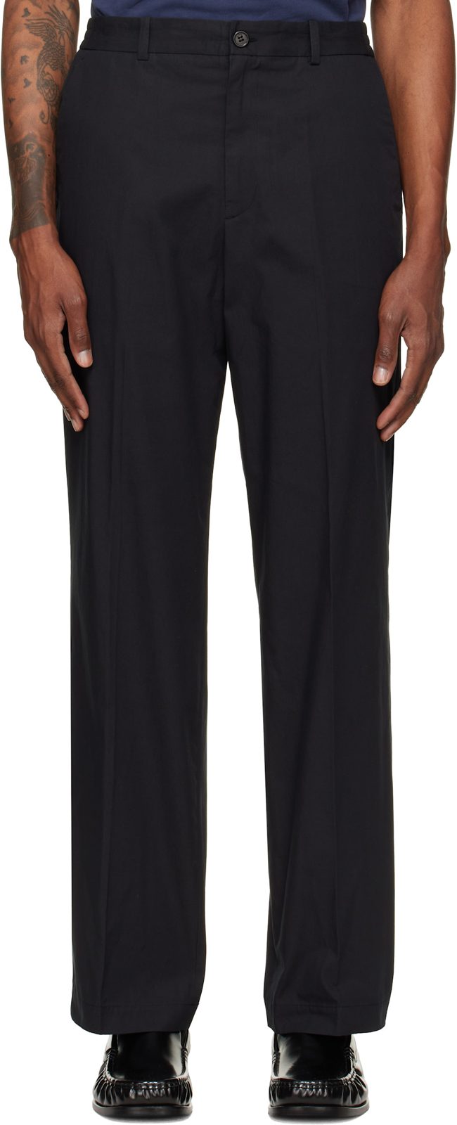 Black Dylan Trousers 262252M191010