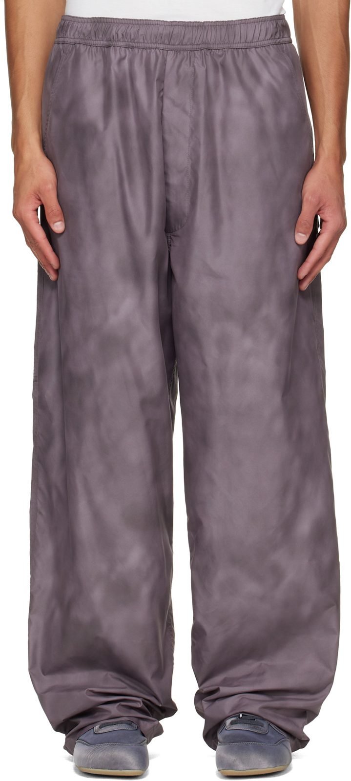 Purple Hammer Loop Trousers 262188M191008