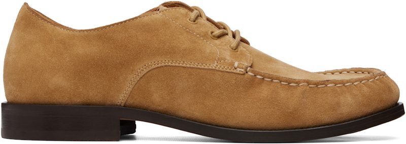Tan Suede Derbys 262252M225001