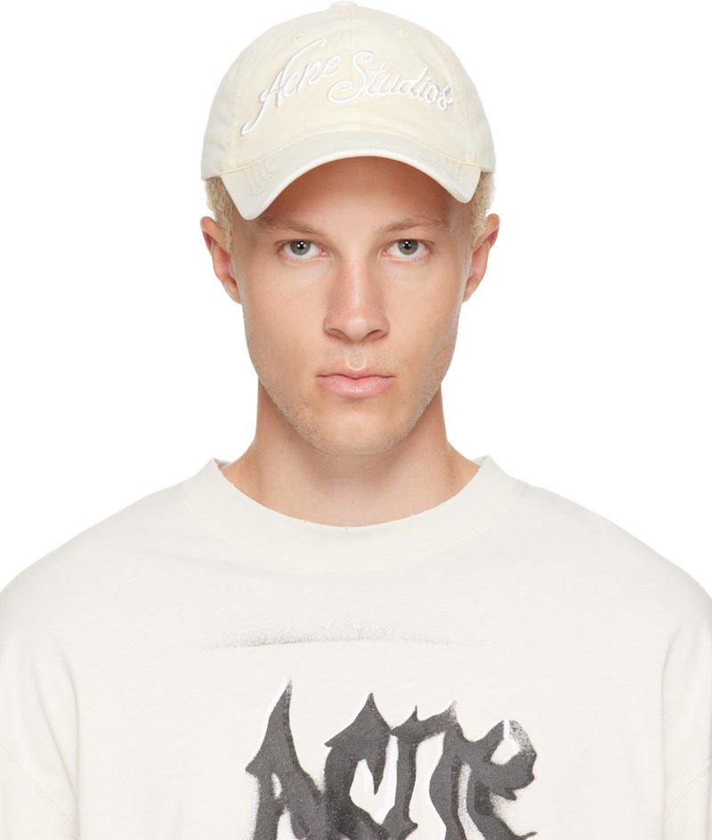 오프화이트 Embroidered Logo Cap 262129M139005