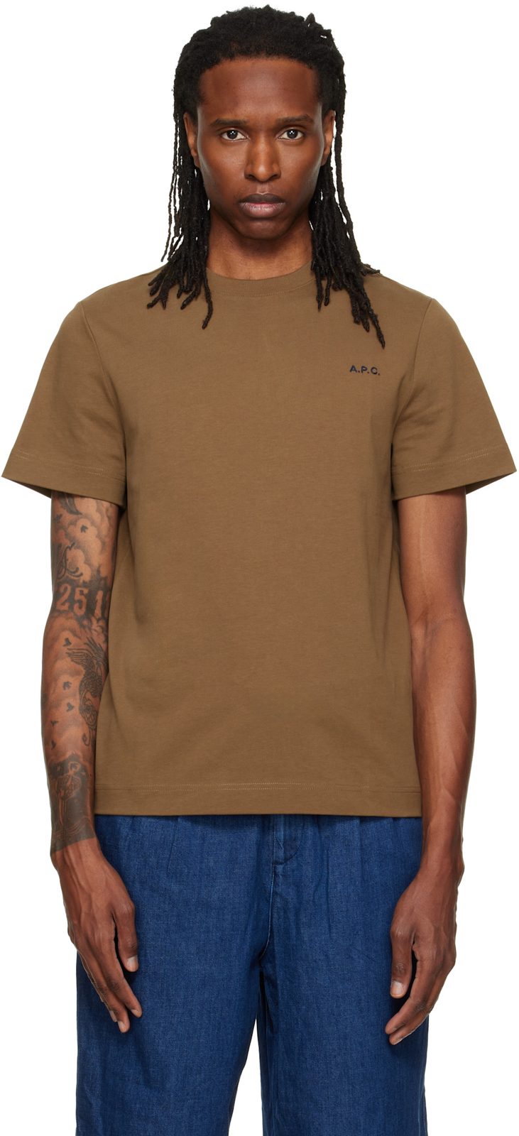 Khaki Oliver T-shirt 262252M213022