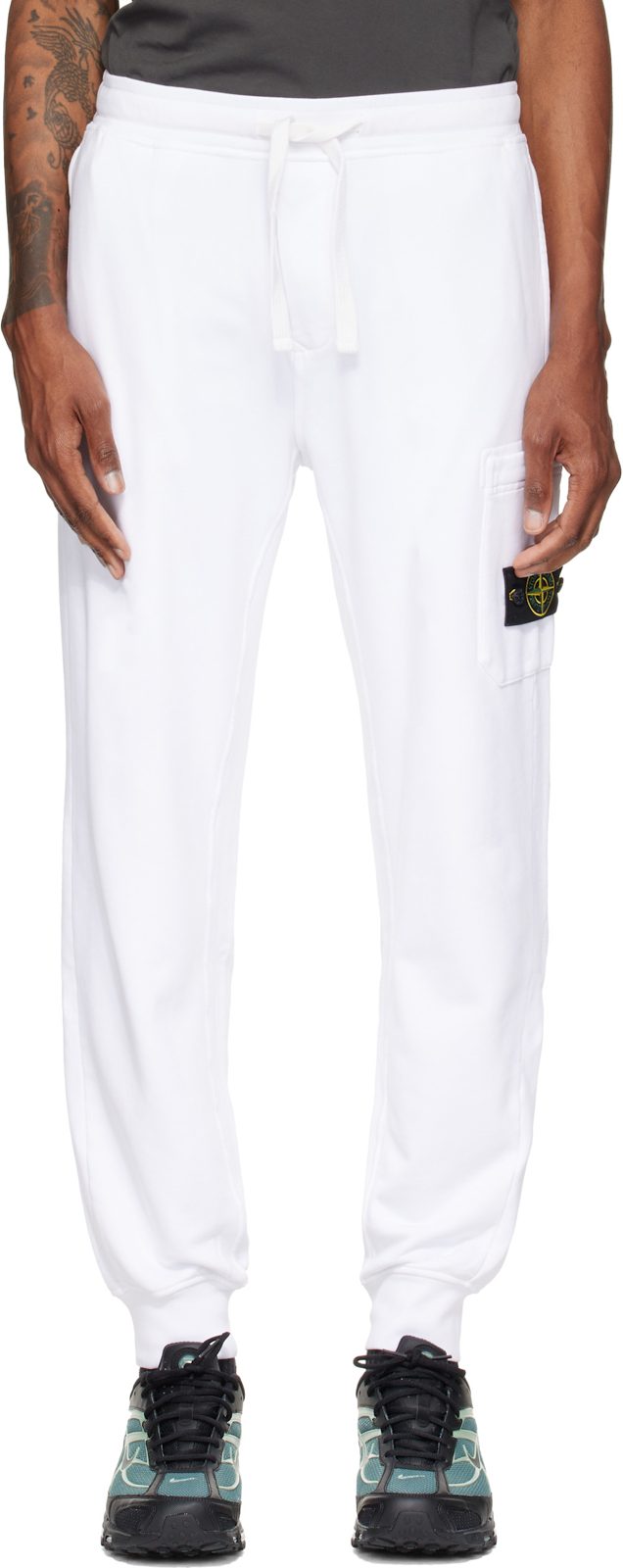 White 6200010 Organic Cotton Sweatpants 262828M190002