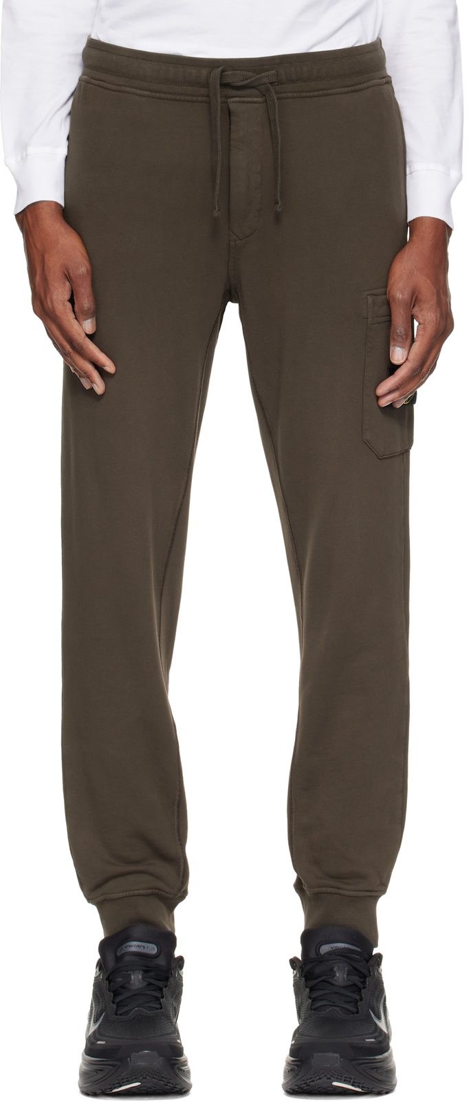 Taupe 6200010 Organic Cotton Sweatpants 262828M190004