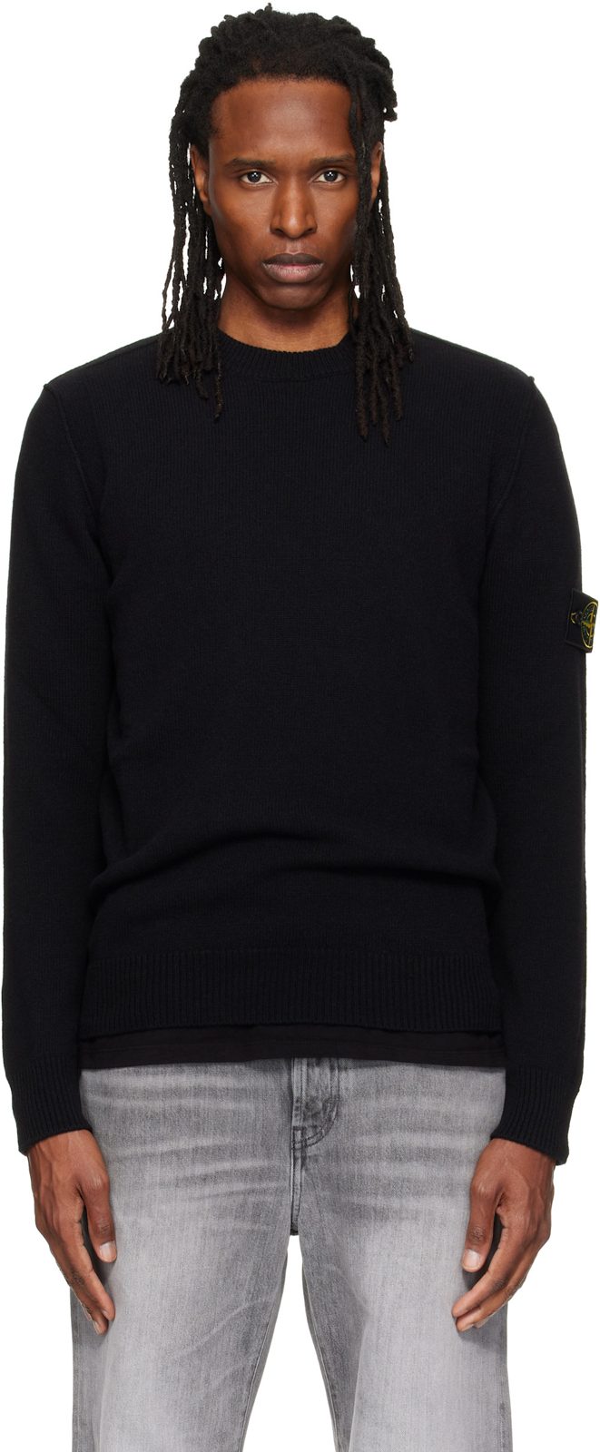 Black 5100072 Lambswool Sweater 262828M201005