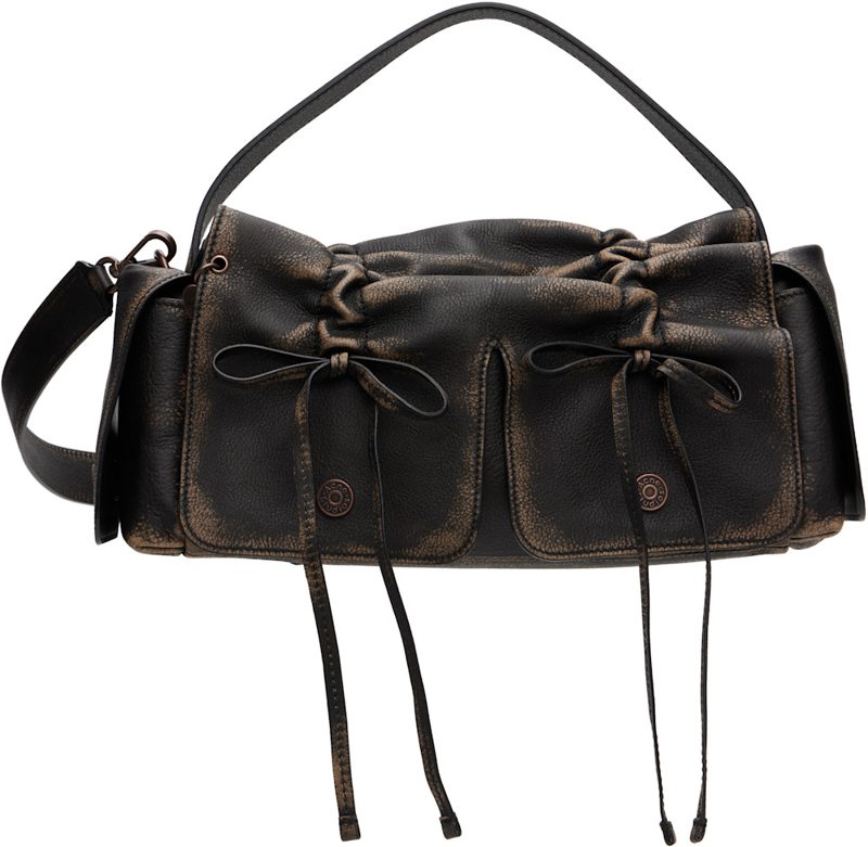 Brown Multipocket Bag 262129M170010
