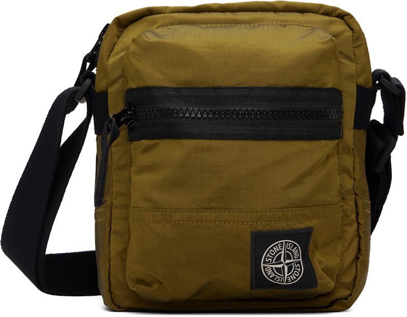 Khaki 9200015 Coated Nylon Metal ECONYL Bag 262828M170003